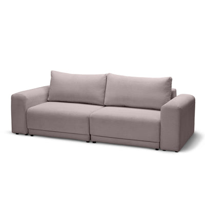 Zoria Sofa Bed 145 × 203 with Storage, Modern Style – Tawny Glass (POSO 145)