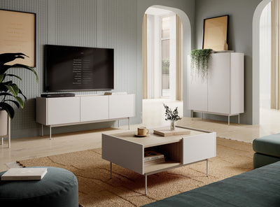 Bema TV Unit 144x55, Japandi Style – photo 6
