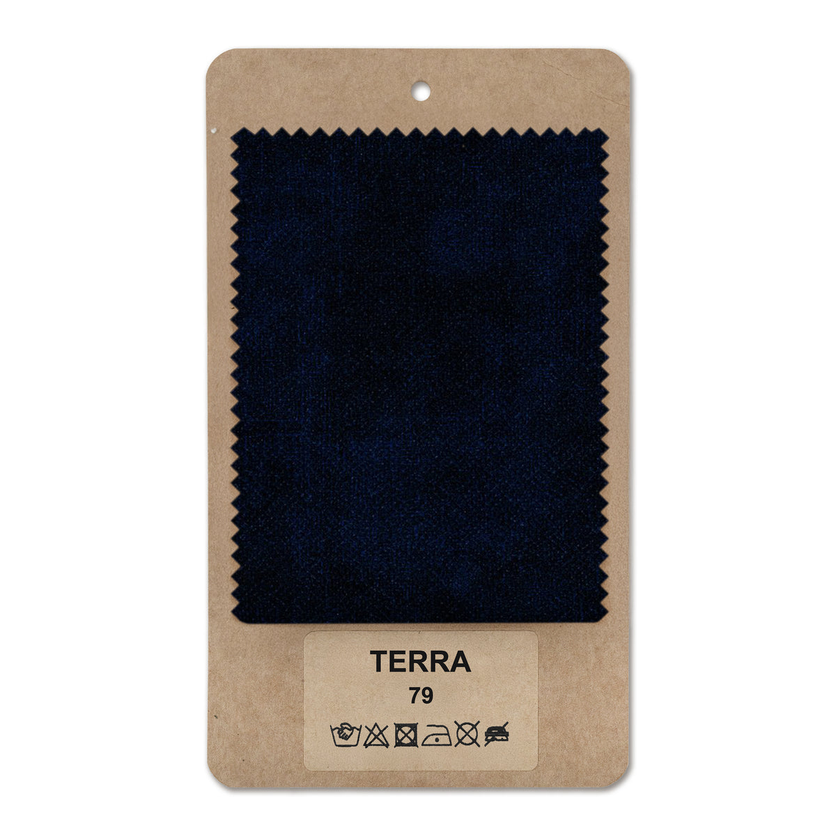 Fabric sample TERRA Midnight Sapphire (TERRA 79)