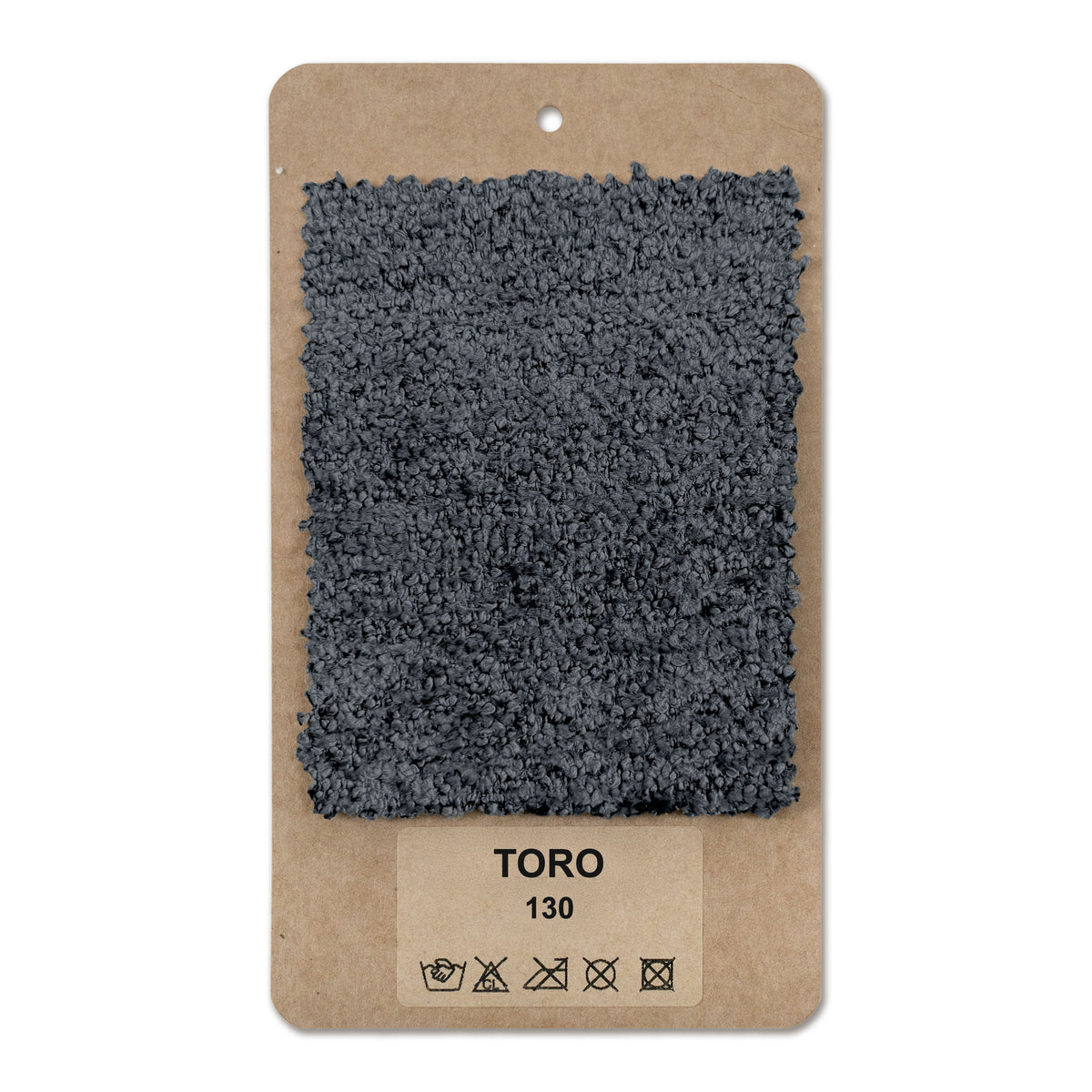 Fabric sample Toro Graphite Indigo (TORO 130)