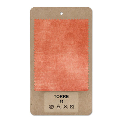 Stofstaal TORRE Baksteenroze (TORRE 16)