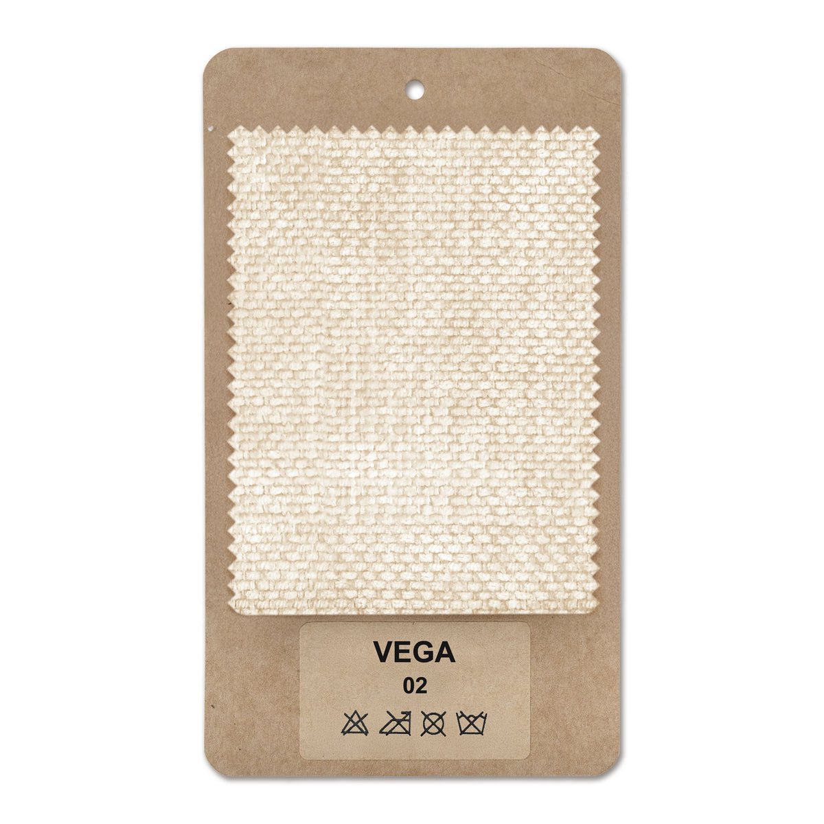 Fabric sample VEGA Vanilla Fluff (VEGA 02)
