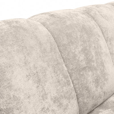 Nellia 3 Seater Sofa for Living Room, Modern Style, Vega Fabric – close-up of details and texture