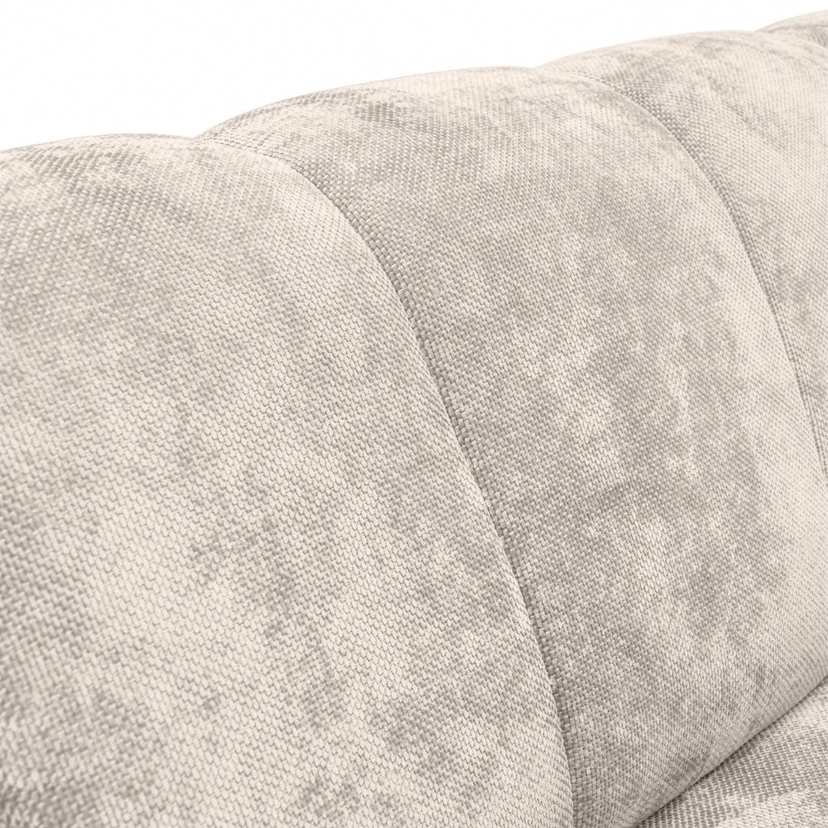 Nellia 2 Seater Sofa for Small Spaces, Vega Fabric – close-up of details and texture