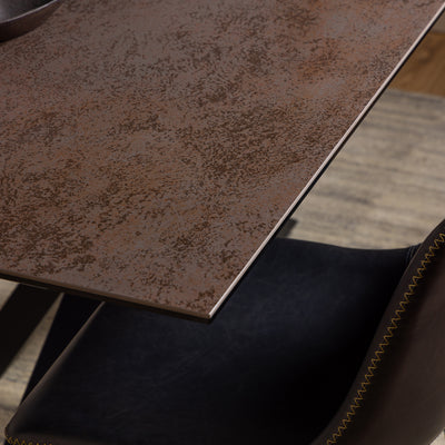 Oryss Dining Table 160x76 cm, Modern Style – in a room setting