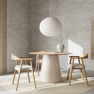 Hikari Set of Two Dining Chairs, Scandinavian Style – in a room setting