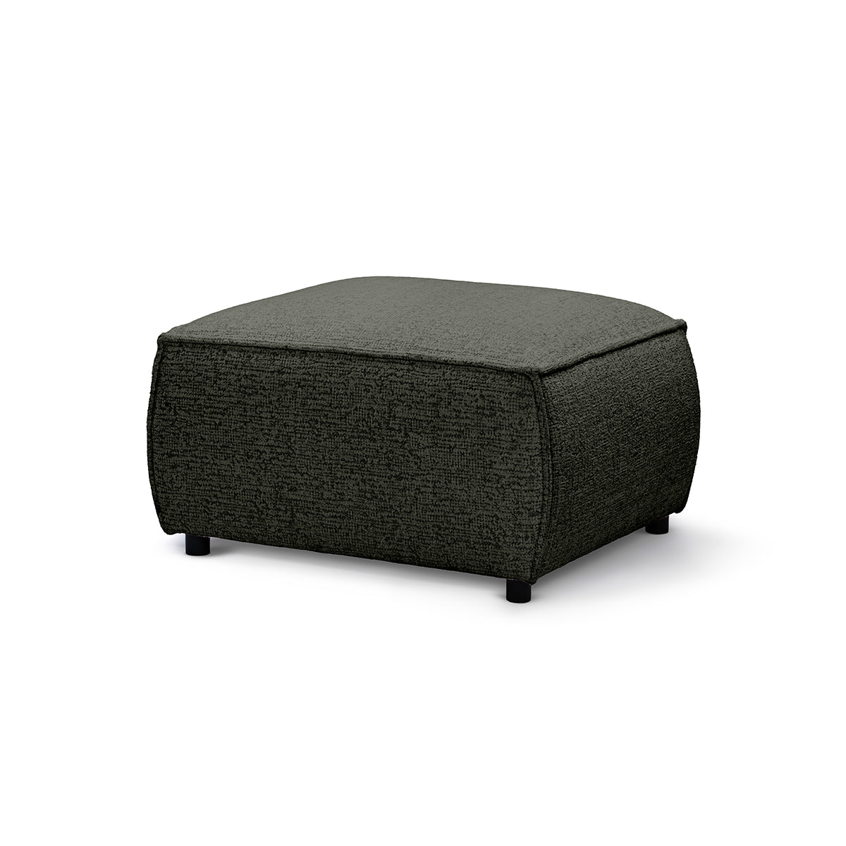 Brick Pouffe 94x40 cm, Modern Style – Basalt Ash (BELLA 20)