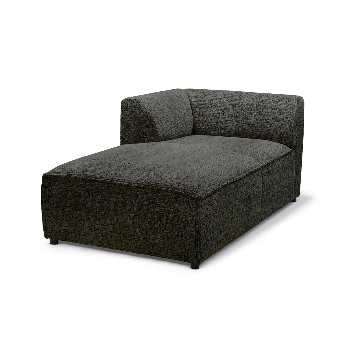 BRICK Modular Sofa Module L Left – Graphite Brown (BELLA 25)