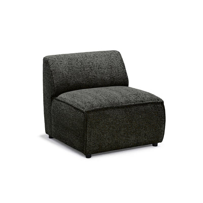 BRICK Modular Sofa Universal S Module – Graphite Brown (BELLA 25)