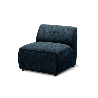 BRICK Modular Corner Sofa – Module S, Left, Ink Graphite (BELLA 30)