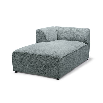 BRICK Modular Sofa Module L Left – Emerald Gray (BELLA 35)