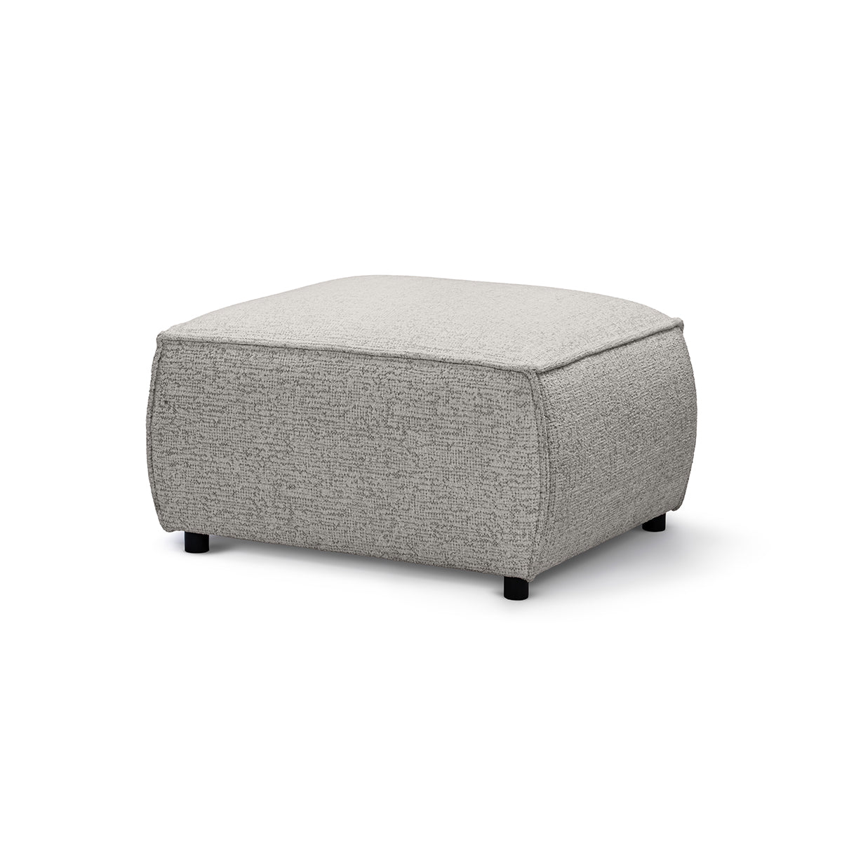 Brick Pouffe 94x40 cm, Modern Style – Muted Beige (BELLA 55)