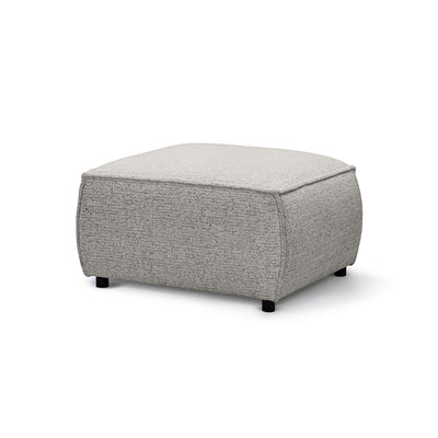 Brick Pouffe 94x40 cm, Modern Style – Muted Beige (BELLA 55)
