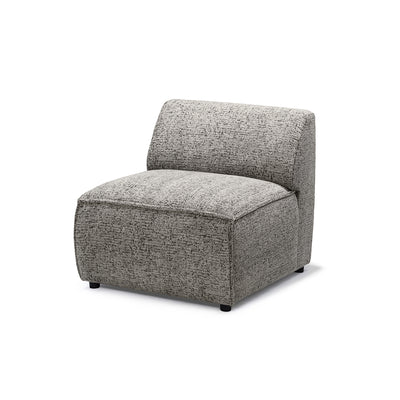 BRICK Modular Corner Sofa – Module S, Left, Muted Beige (BELLA 55)