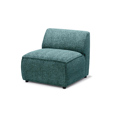 BRICK Modular Corner Sofa – Module S, Left, Forest Patina (BELLA 75)