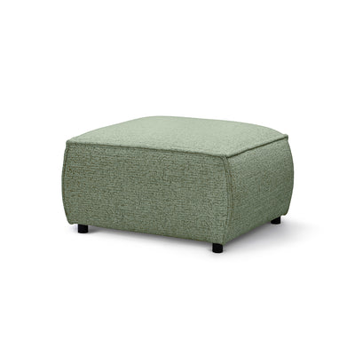 Brick Pouffe 94x40 cm, Modern Style – Muted Olive (BELLA 85)
