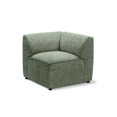 BRICK Modular Sofa Module M Left – Muted Olive (BELLA 85)