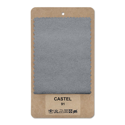 Fabric sample CASTEL Blue-Gray Matte (CASTEL 91)