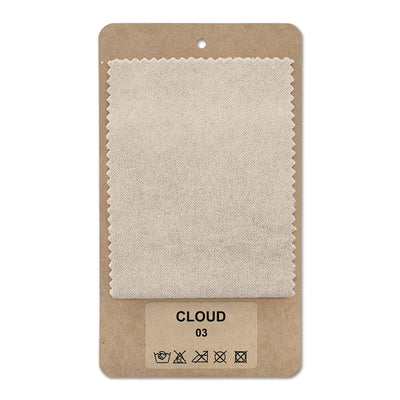 Fabric sample Cloud Sand Parchment (CLOUD 03)