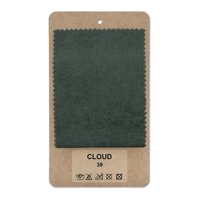 Fabric sample Cloud Green Graphite (CLOUD 39)