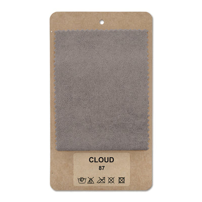 Fabric sample Cloud Gray Ebony (CLOUD 87)