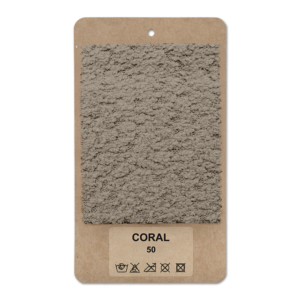 Fabric sample CORAL Ashen Linen (CORAL 50)