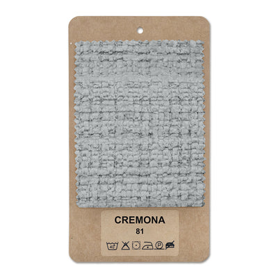 Fabric sample CREMONA Steel Pearl (CREMONA 81)