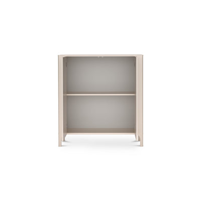 Dressoir EKLIPSO 103x95 met een front met twee deuren in moderne stijl, kleur Kasjmier - interieur na opening | Pillovely