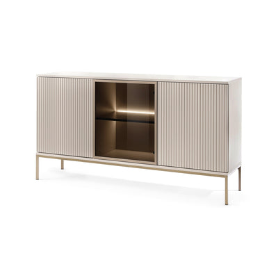 Lampy Sideboard with Doors 154x83, Loft Style – Cashmere
