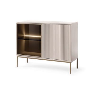 Lampy Sideboard with Doors 104x83, Loft Style – Cashmere