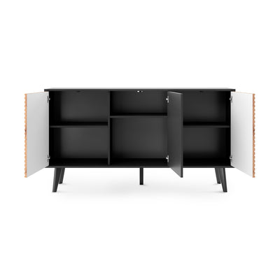 Las Sideboard with Doors 154x83, Industrial Style – photo 4