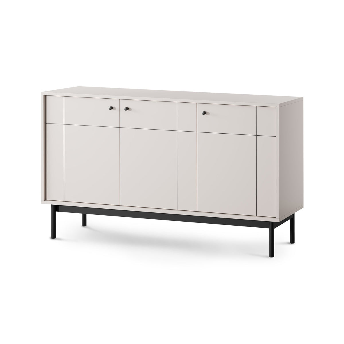 Sabi Sideboard 154x84, Japandi Style – Cashmere