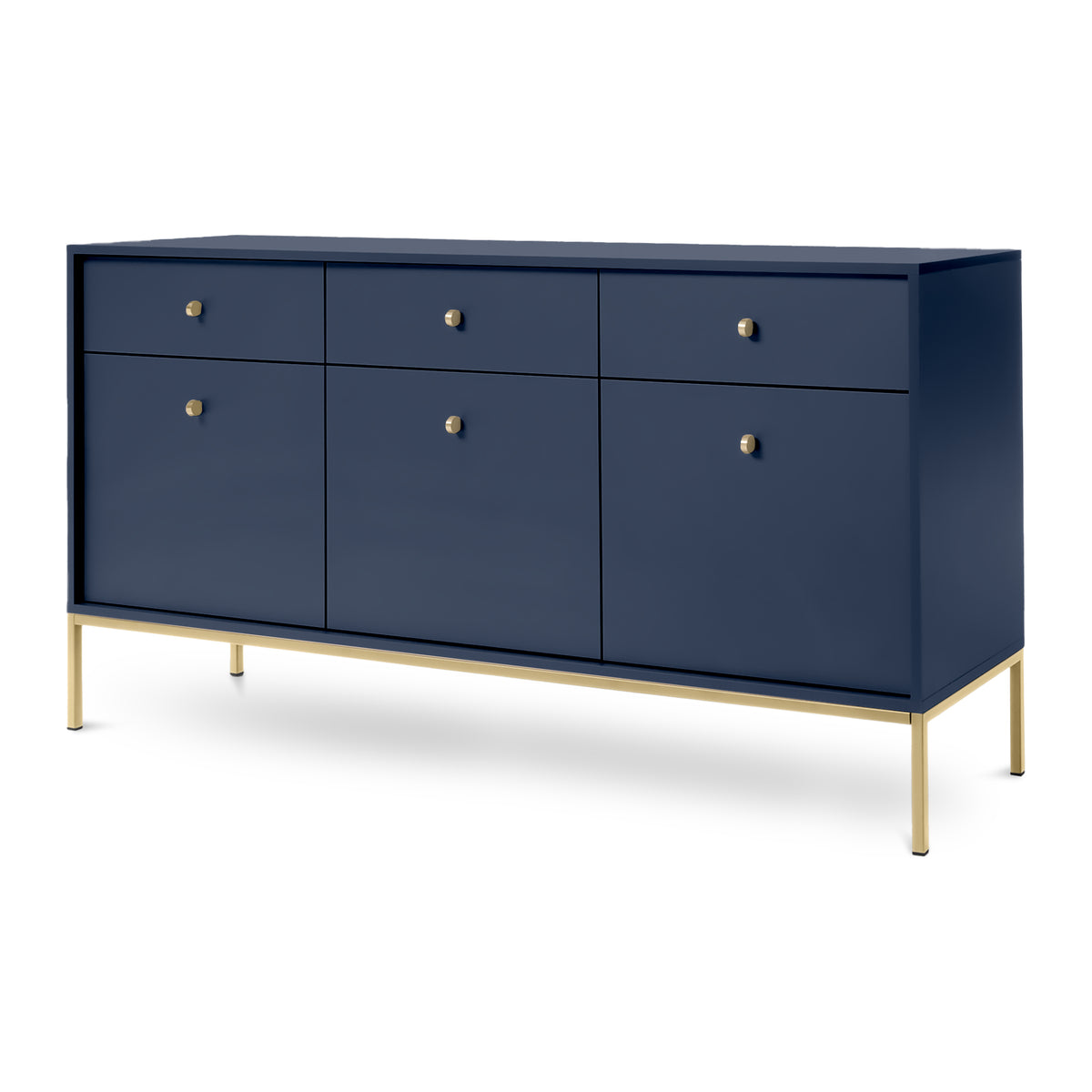 Dressoir 154x84 in vintage stijl | Kviat