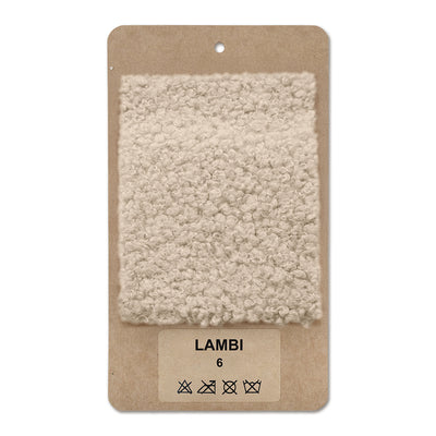 Fabric sample LAMBI Velvet Beige (LAMBI 06)