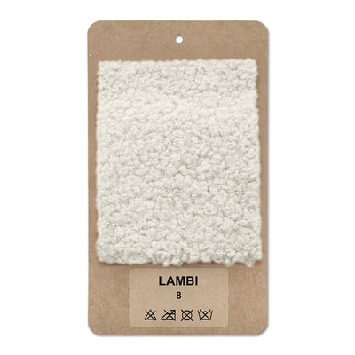 Fabric sample LAMBI Powder Bone (LAMBI 08)