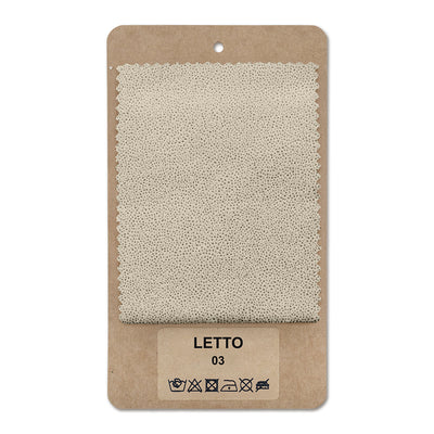 Fabric sample LETTO Cream Beige (LETTO 03)