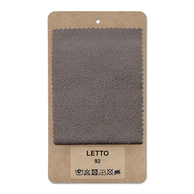 Fabric sample LETTO Brown Stone (LETTO 92)