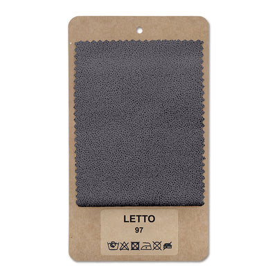 Fabric sample LETTO Ashen Ebony (LETTO 97)
