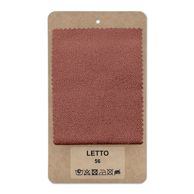 Fabric sample LETTO Brick Bark (LETTO 56)