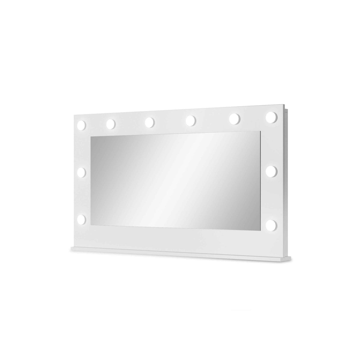 Adia Dressing Table with Mirror and LED Lighting 120x75 cm, Modern Style – photo 4