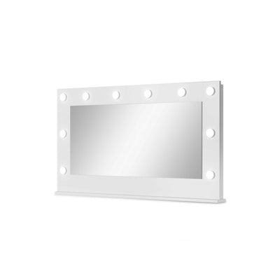 Adia Dressing Table with Mirror and LED Lighting 120x75 cm, Modern Style – photo 4