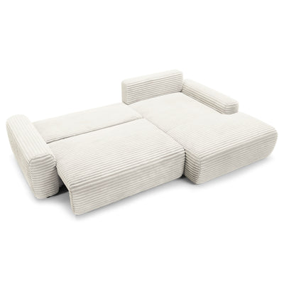 Dori Corner Sofa Bed with Storage 125x200, Modern Style – photo 4