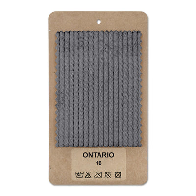 Fabric sample ONTARIO Dark Anthracite (ONTARIO 16)