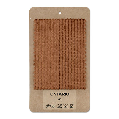 Fabric sample ONTARIO Caramel Matte (ONTARIO 31)
