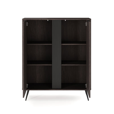 Velia Tall 2-door Sideboard 113x134, Soft Loft Style