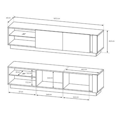 Armelia TV Unit 188x46, Glamour Style – photo 5