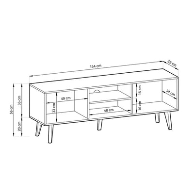 Las TV Unit 154x56, Loft Style – photo 6