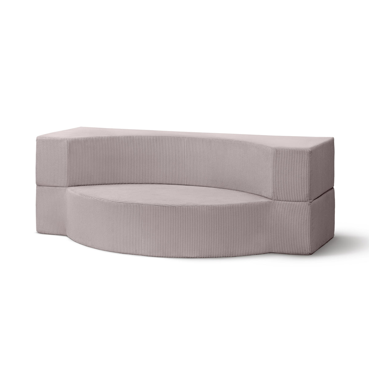 Lunaria Modular Foam Sofa Bed 200 cm, Japandi Style – Tawny Glass (POSO 145)