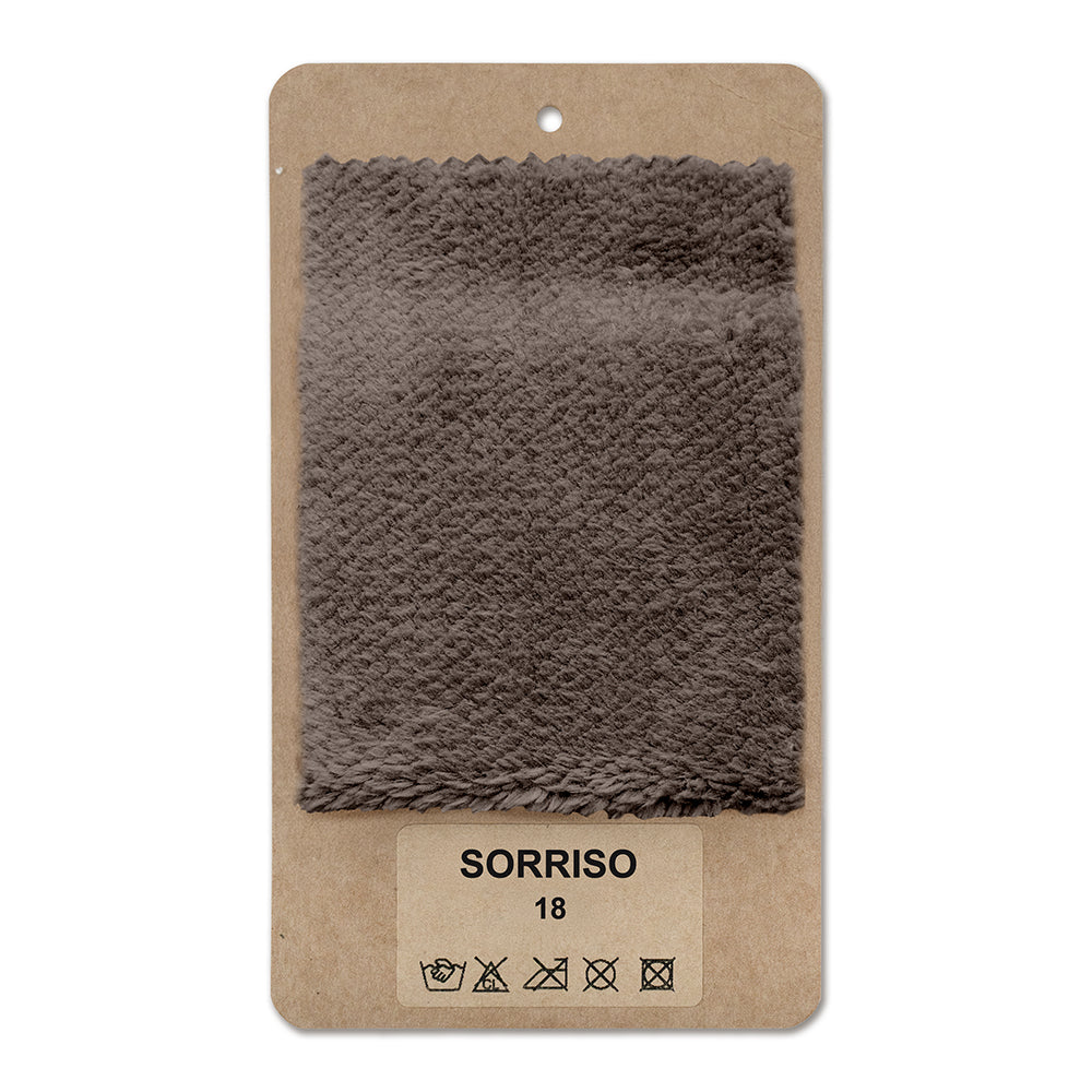 Fabric sample SORRISO Brown Taupe (SORRISO 18)
