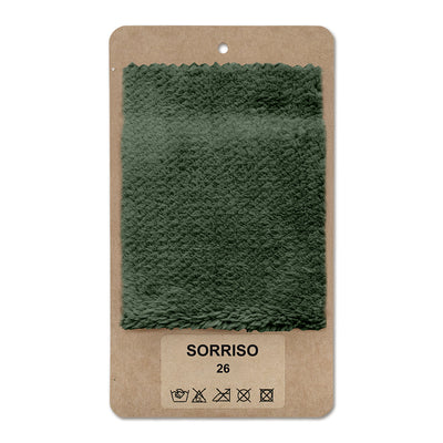 Fabric sample SORRISO Green Graphite (SORRISO 26)